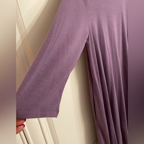 Zenana Premium Size Medium Tunic/Dress in a Lavender colour - Picture 4 of 7